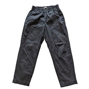 Everlane Baggy Elastic Waist Straight Leg Pants Small